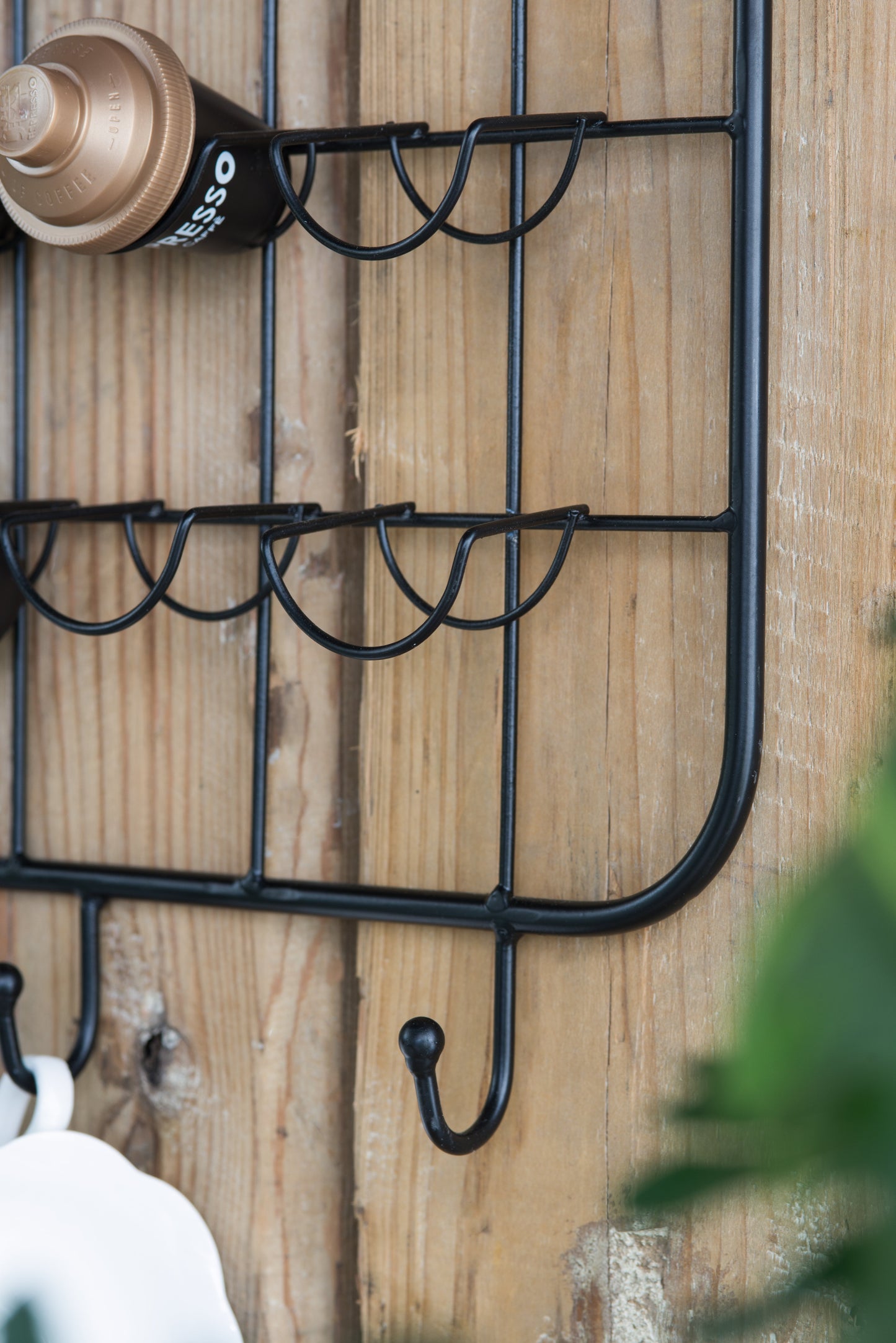 Stylish Coffee Bar Shelf