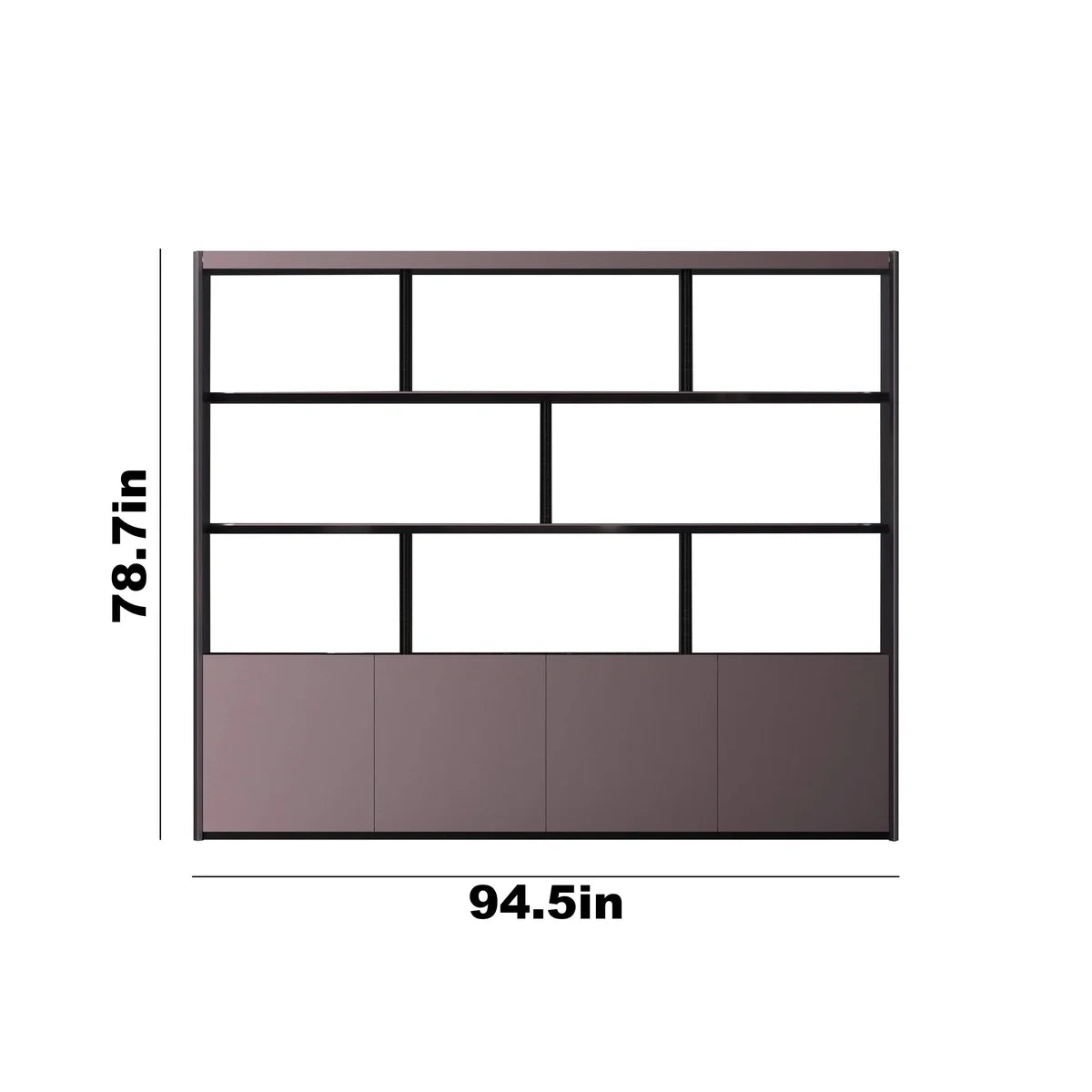 Vanta · Open Display Office Shelves