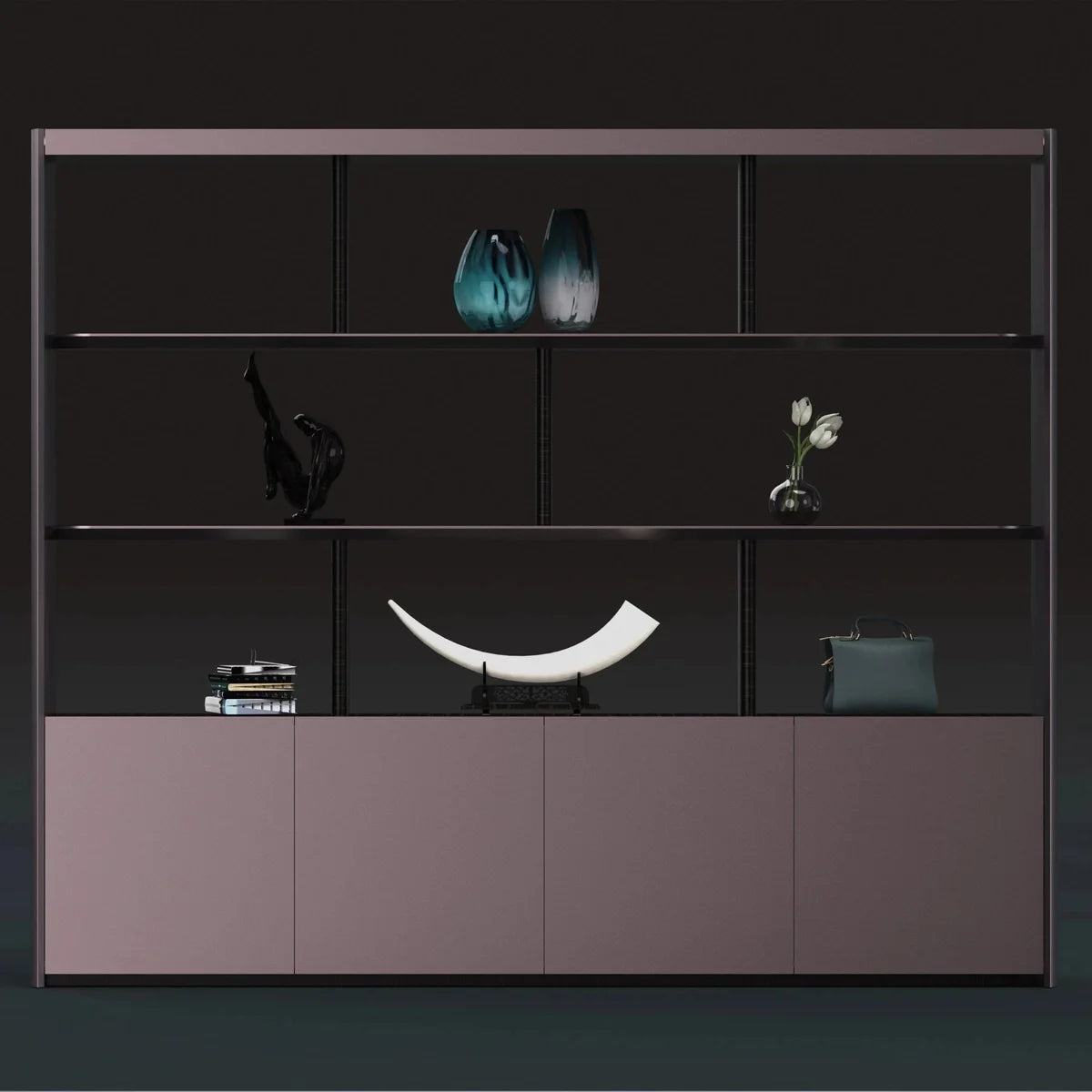 Vanta · Open Display Office Shelves