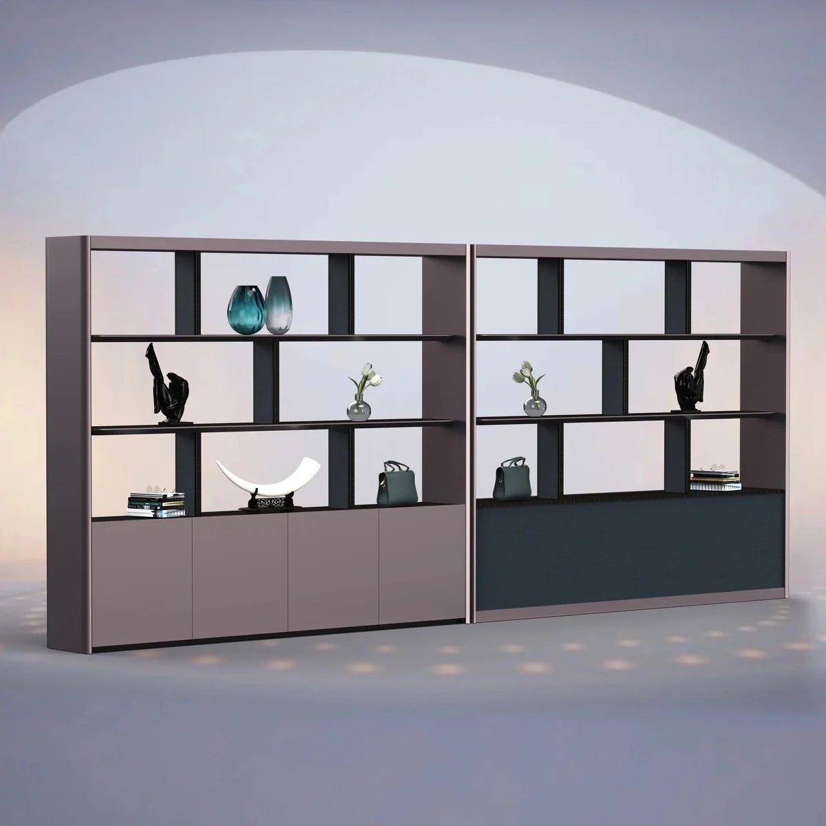 Vanta · Open Display Office Shelves