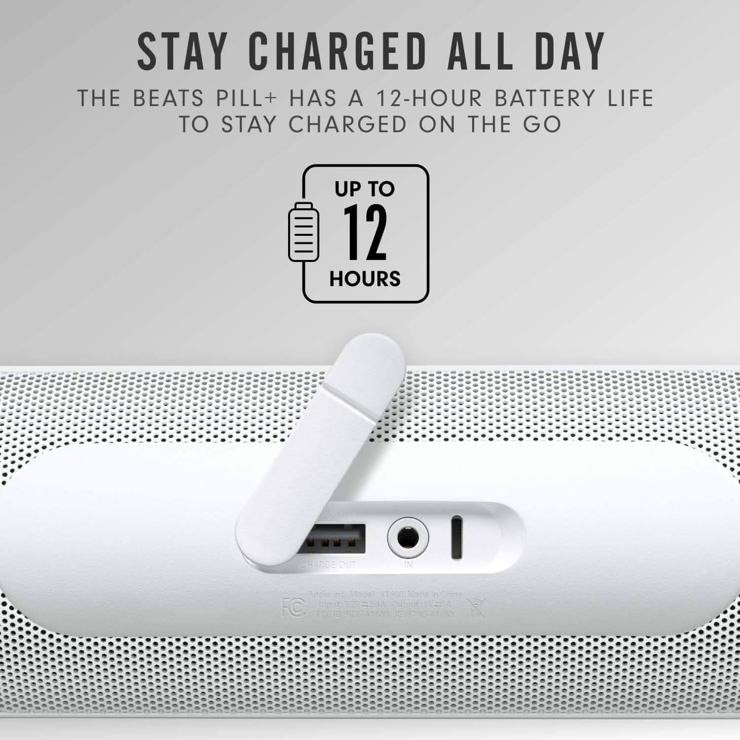 Beats by Dr. Dre Beats Pill Plus ポータブルワイヤレススピーカー（リファービッシュ品）