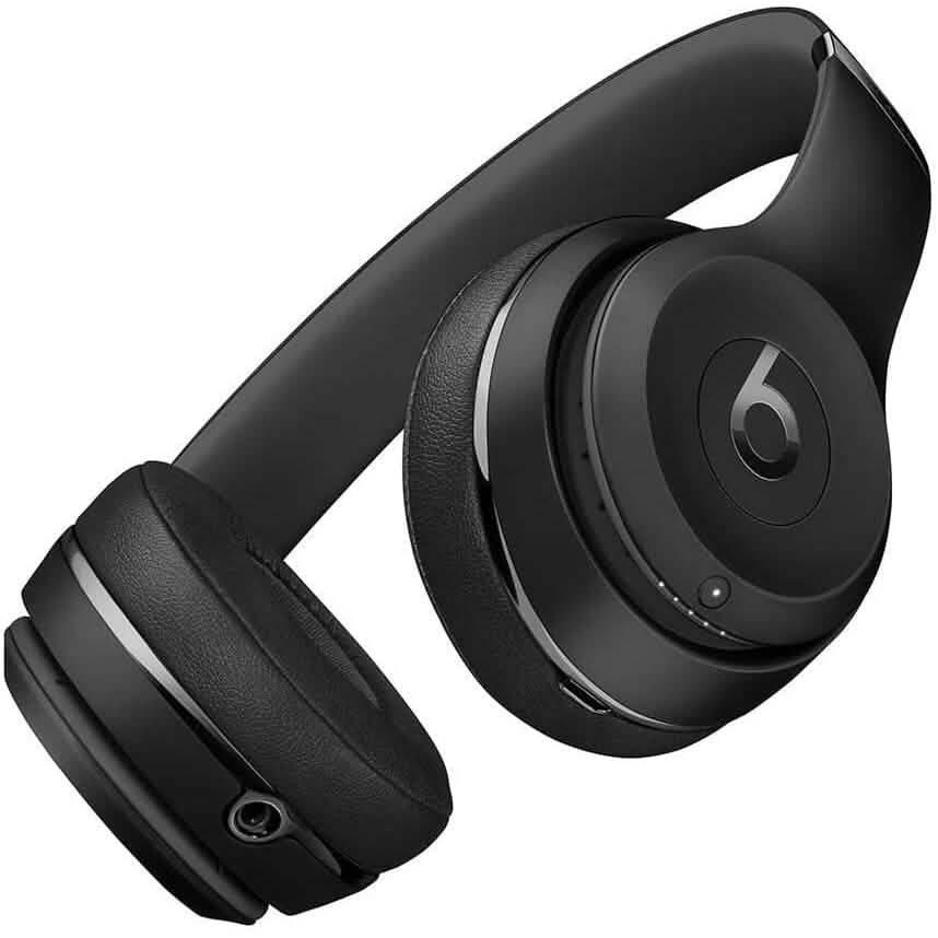Casque supra-auriculaire sans fil Beats Solo3 - Noir (Reconditionné)