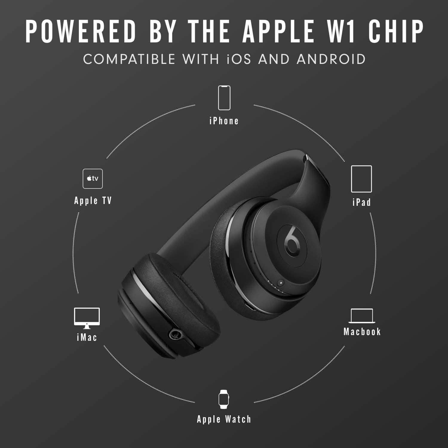 Casque supra-auriculaire sans fil Solo3 de Beats