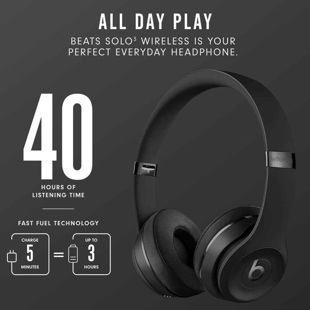 Casque supra-auriculaire sans fil Solo3 de Beats