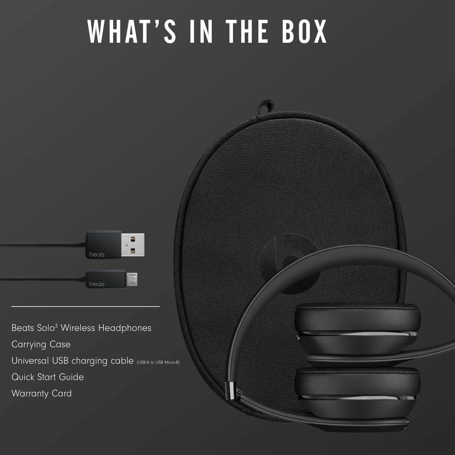 Casque supra-auriculaire sans fil Solo3 de Beats