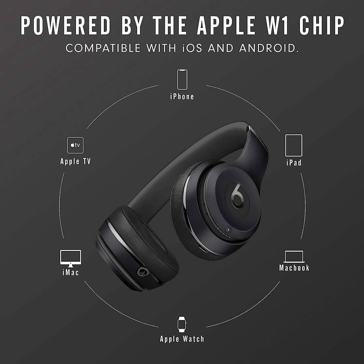 Beats Solo3 Wireless On-Ear Headphones  (Refurbished)