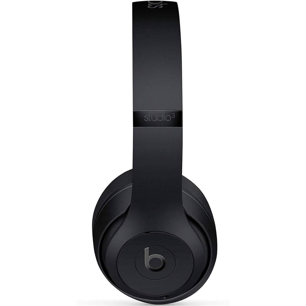 Beats Studio3 Wireless Noise Cancelling Over-Ear Headphones Matte Black  (Refurbished)