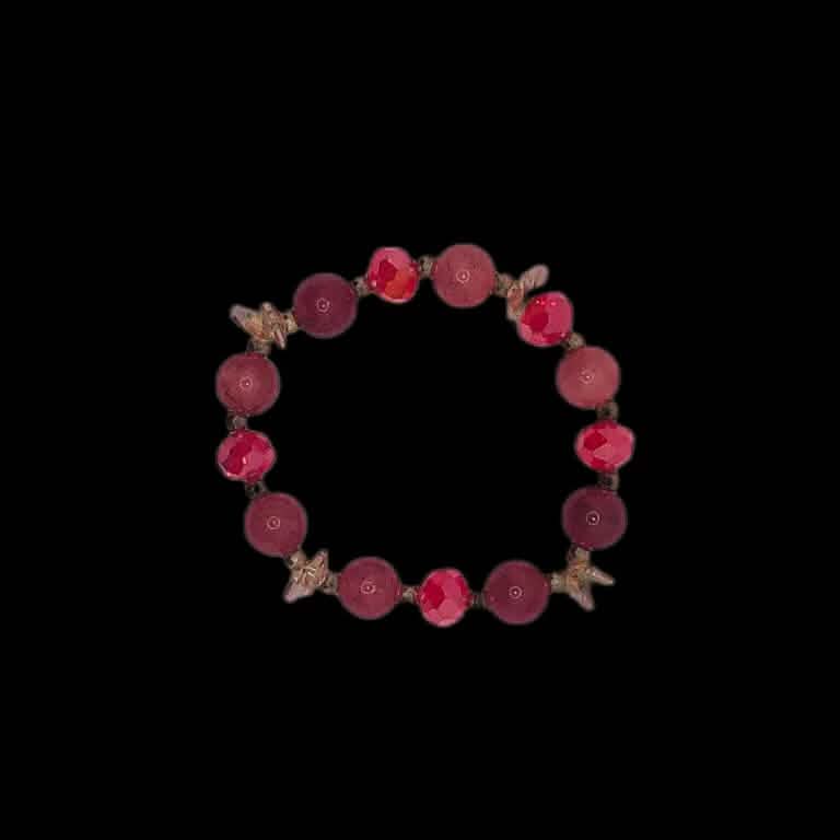Beautiful Handmade Stone and Glass Beads Bracelets