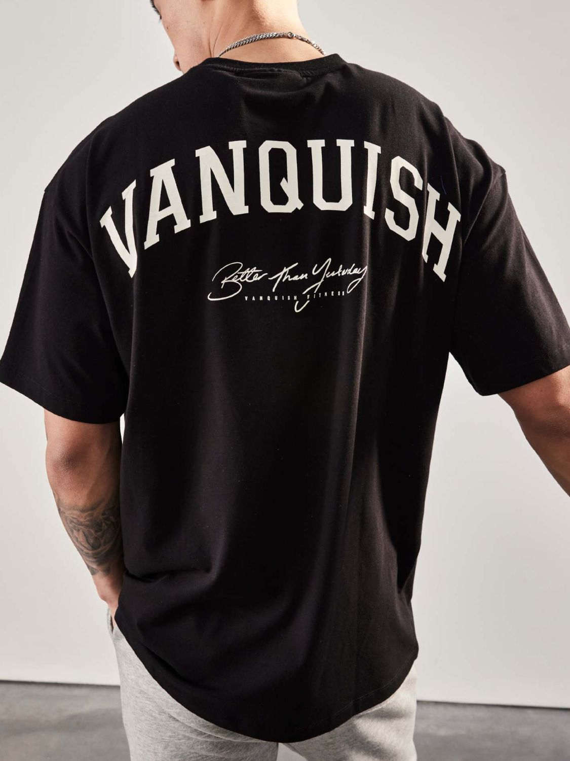 Men's Plus Size Letter Graphic Round Neck Half Sleeve T-Shirt