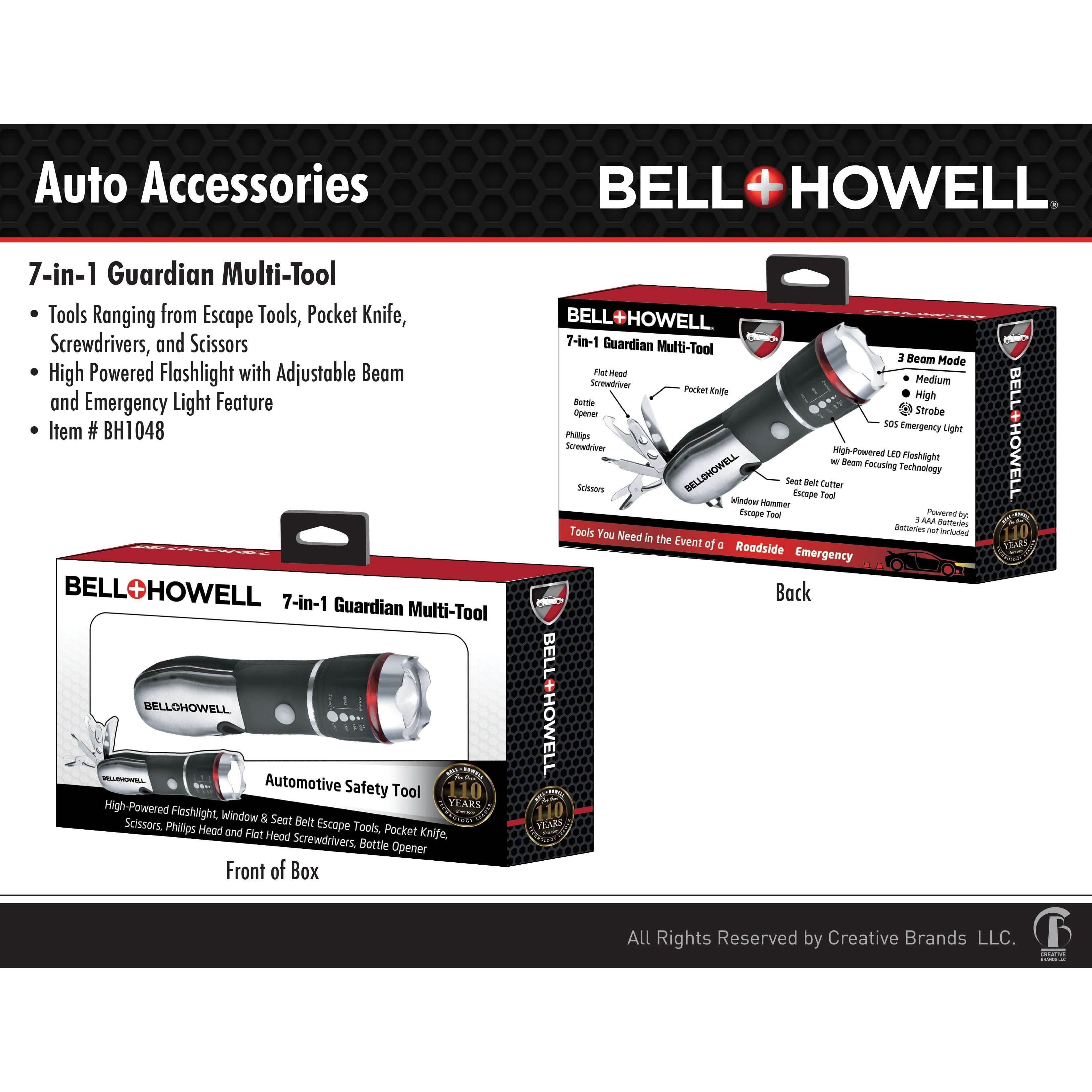 Bell + Howell 7-in-1 Guardian Multi-Tool