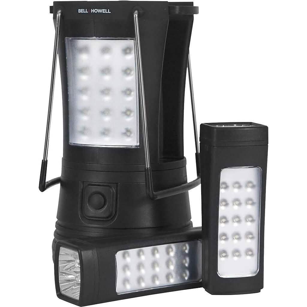 Bell + Howell 70 LED Lampe torche super lumineuse 7 pouces avec deux lampes de poche