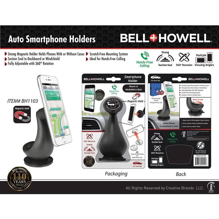 Bell + Howell - 自動スマートフォンホルダー