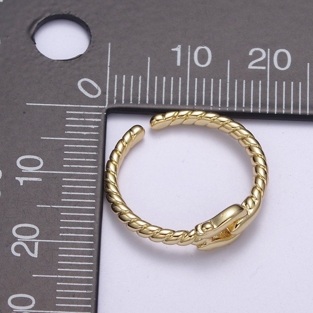 Belt Buckle Ring Twisted Belt Ring Band Dainty Ring Open Adjustable Holiday Gifts Christmas Gifts Birthday Gifts. Women's Rings U-223