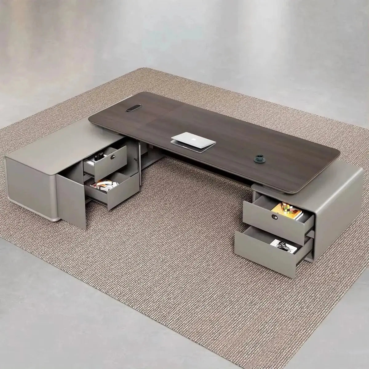 Magill · Modern L-Shaped Executive Desk