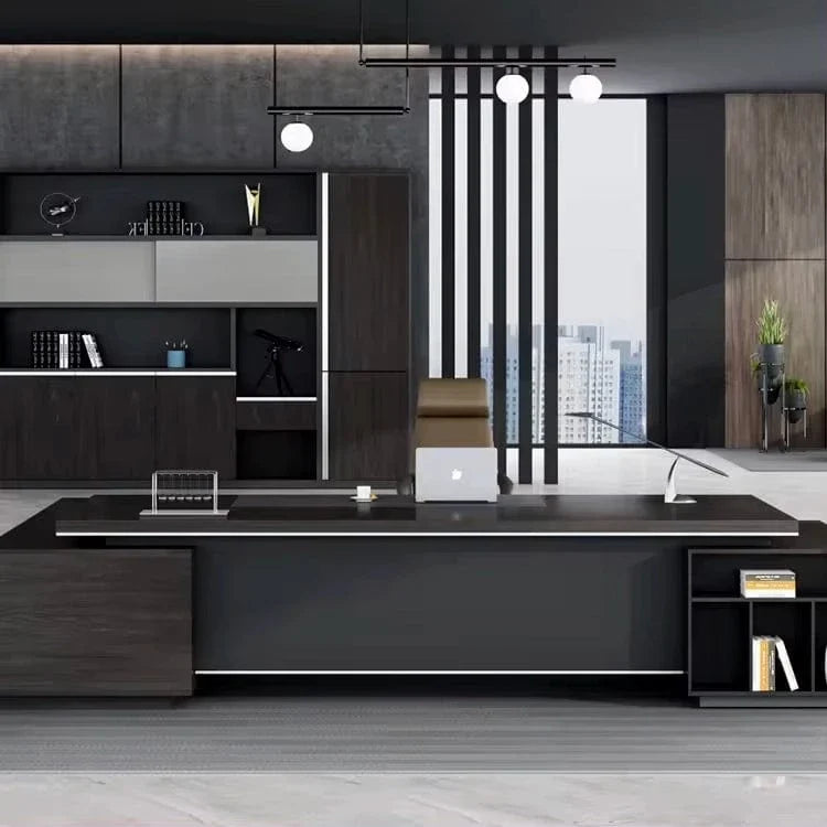 Byram · Modern L-Shaped Executive Desk