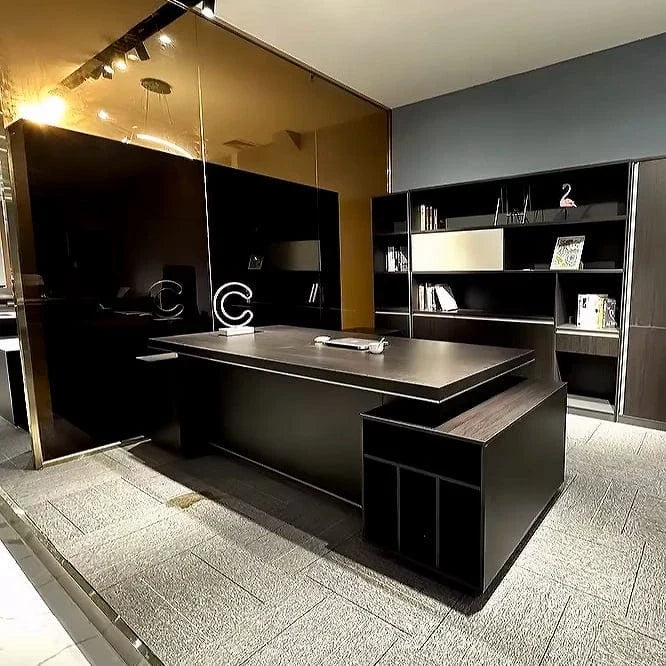 Byram · Modern L-Shaped Executive Desk