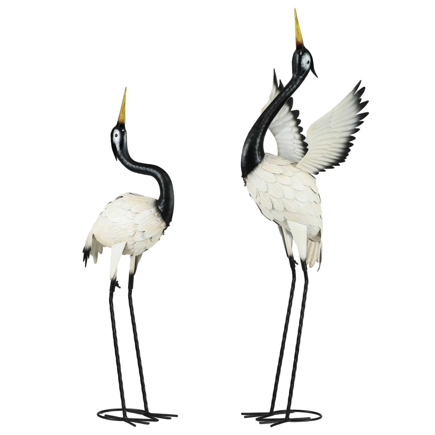 Outsunny Heron Garden Statues - Set of 2