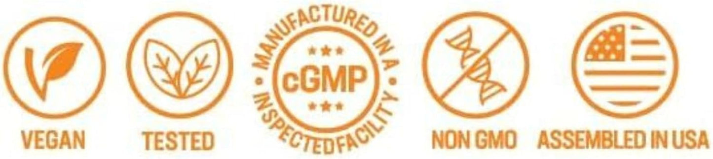 NusaPure Sea Kelp Natural Iodine 325mcg 10:1 Extract, 65 mg Capsule 200 Count (Non-GMO, Vegan)