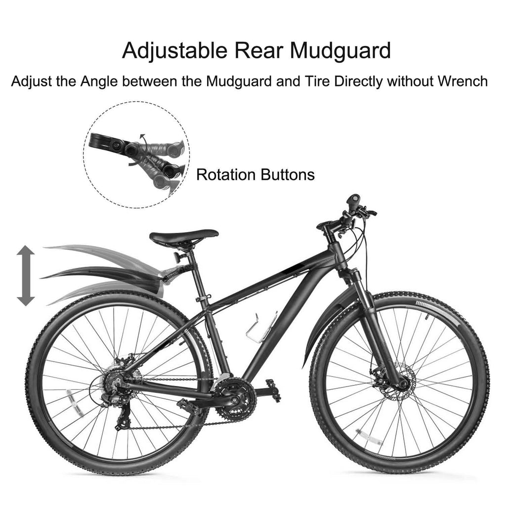 Ensemble de garde-boue de vélo ajustables