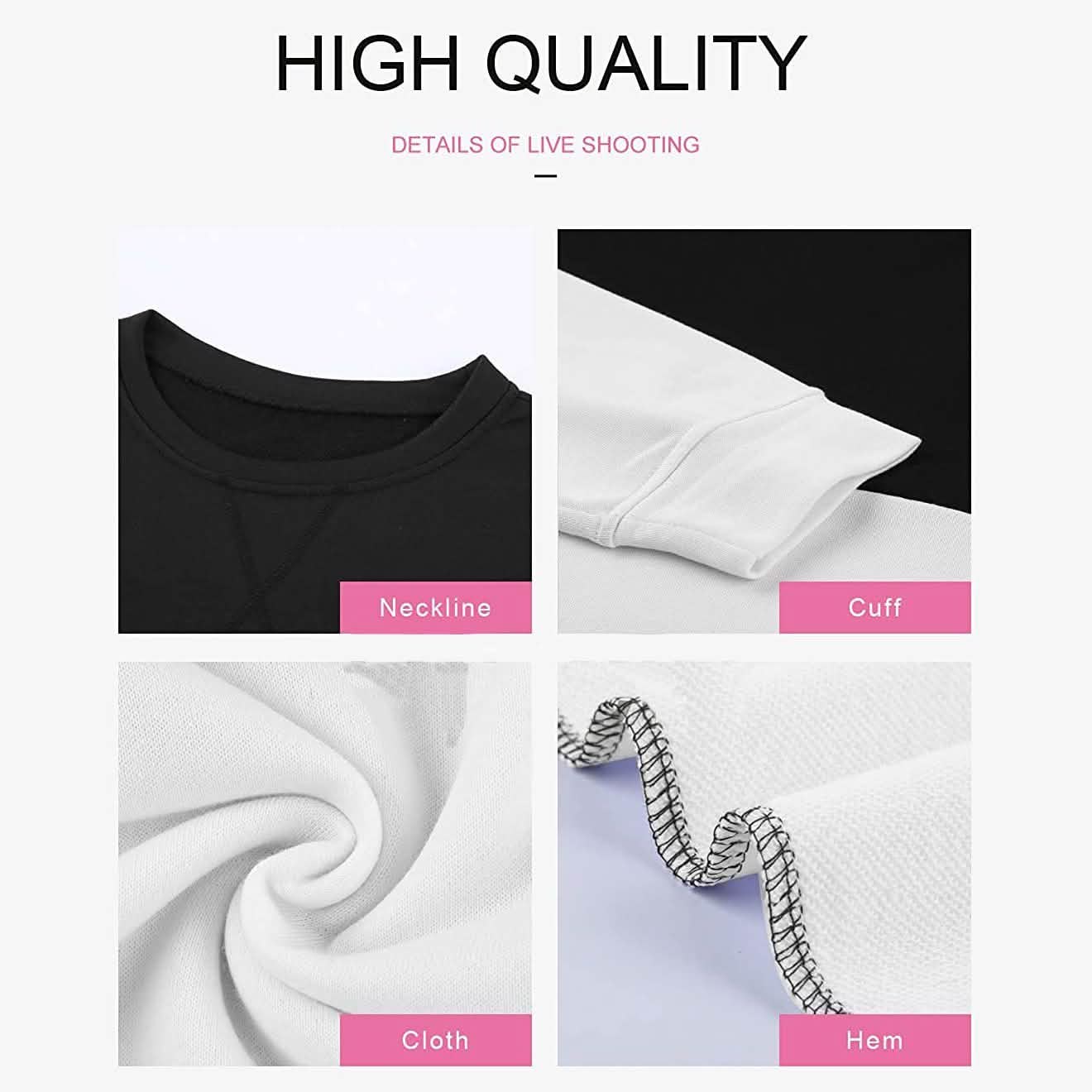 Biucly Women's Casual Round Neck Tie-Dye Sweatshirt