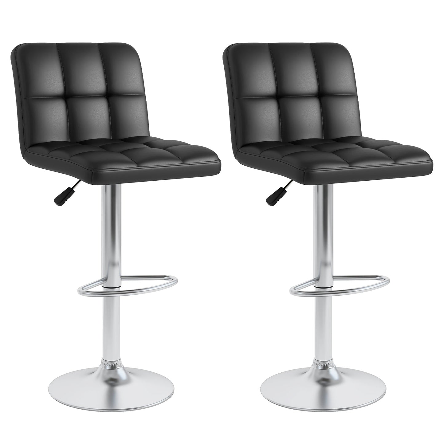 Set of 2 Square Swivel Adjustable