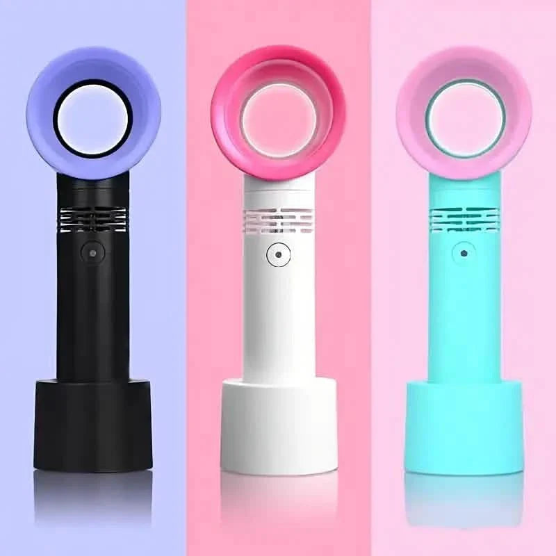 まつげエクステ用ブレードレスハンドヘルドファン