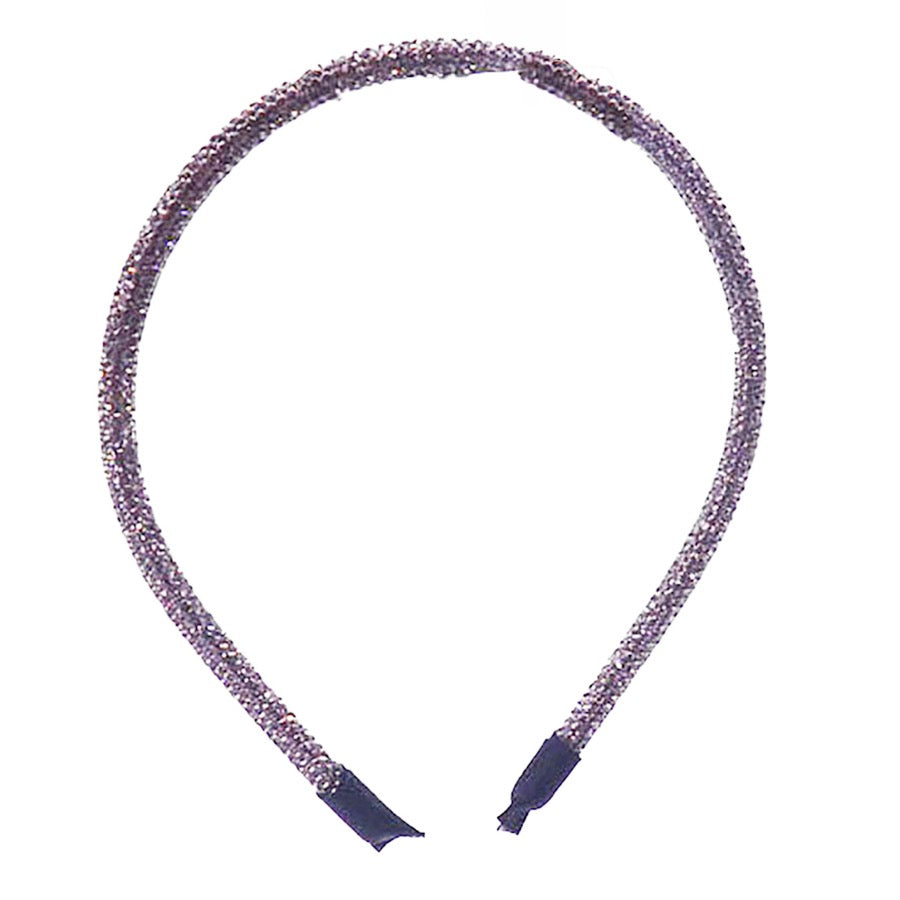 Bling Stone Accented Crystal Studded Shimmer Headband