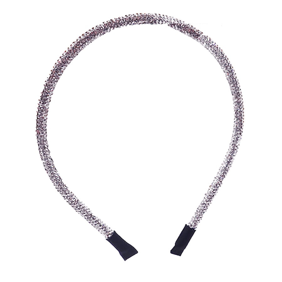 Bling Stone Accented Crystal Studded Shimmer Headband