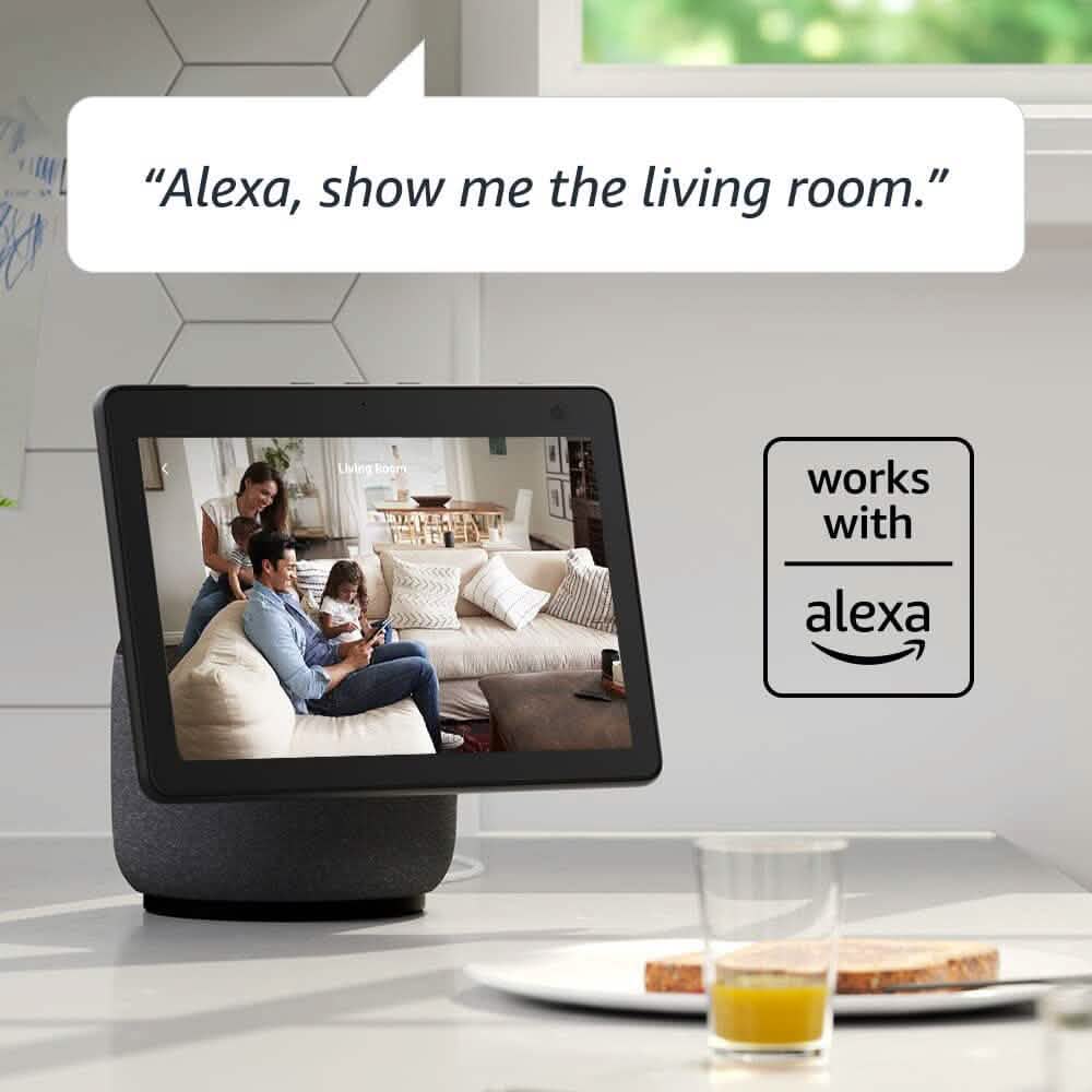 Caméra de surveillance intelligente miniature Blink Mini compacte avec fil (reconditionnée)