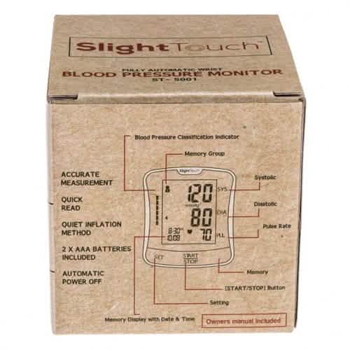 Tensiomètre de poignet avec grand écran LCD