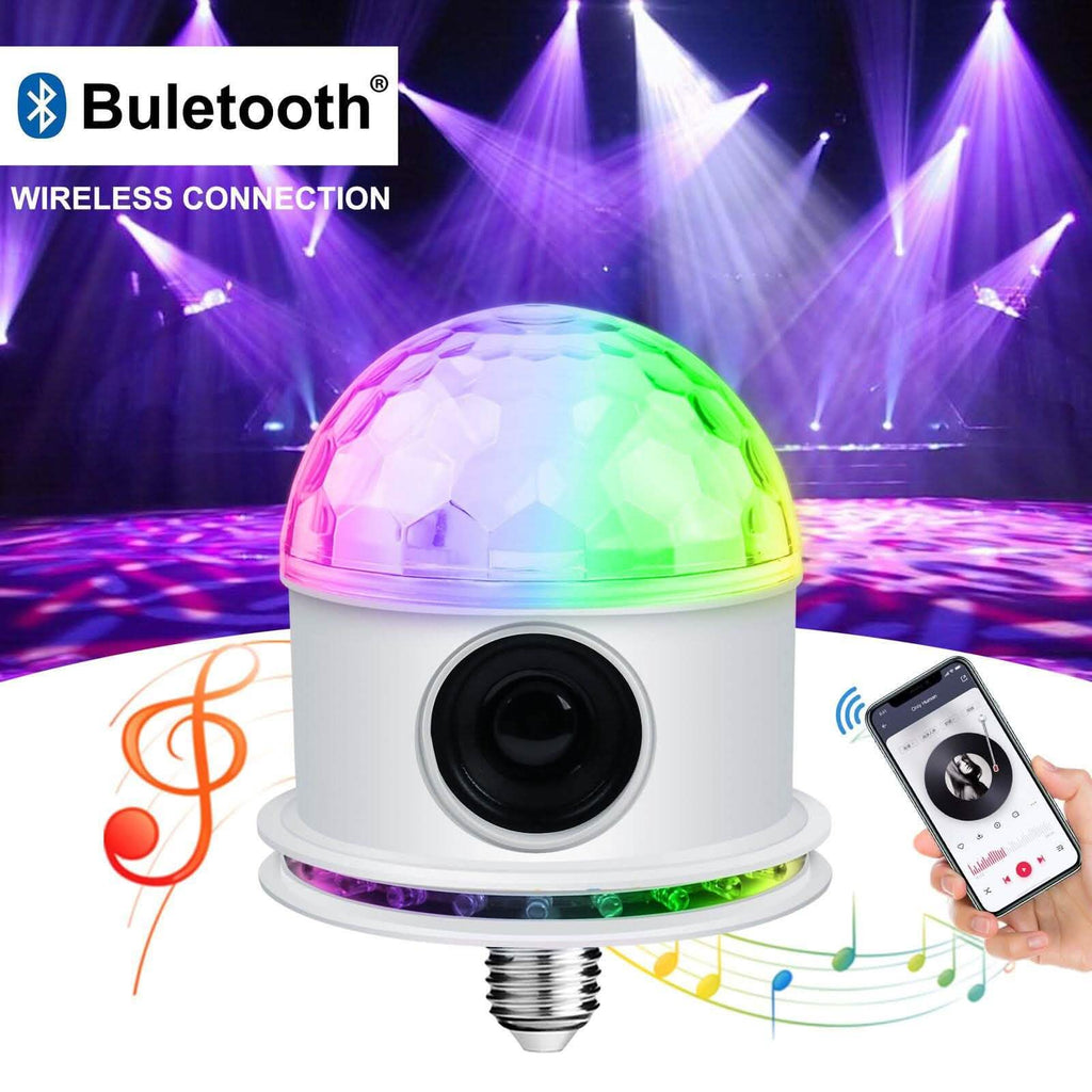 Bluetooth RGB Disco Party Light LED Stage Ball Light KTV Strobe DJ Activated Lamp