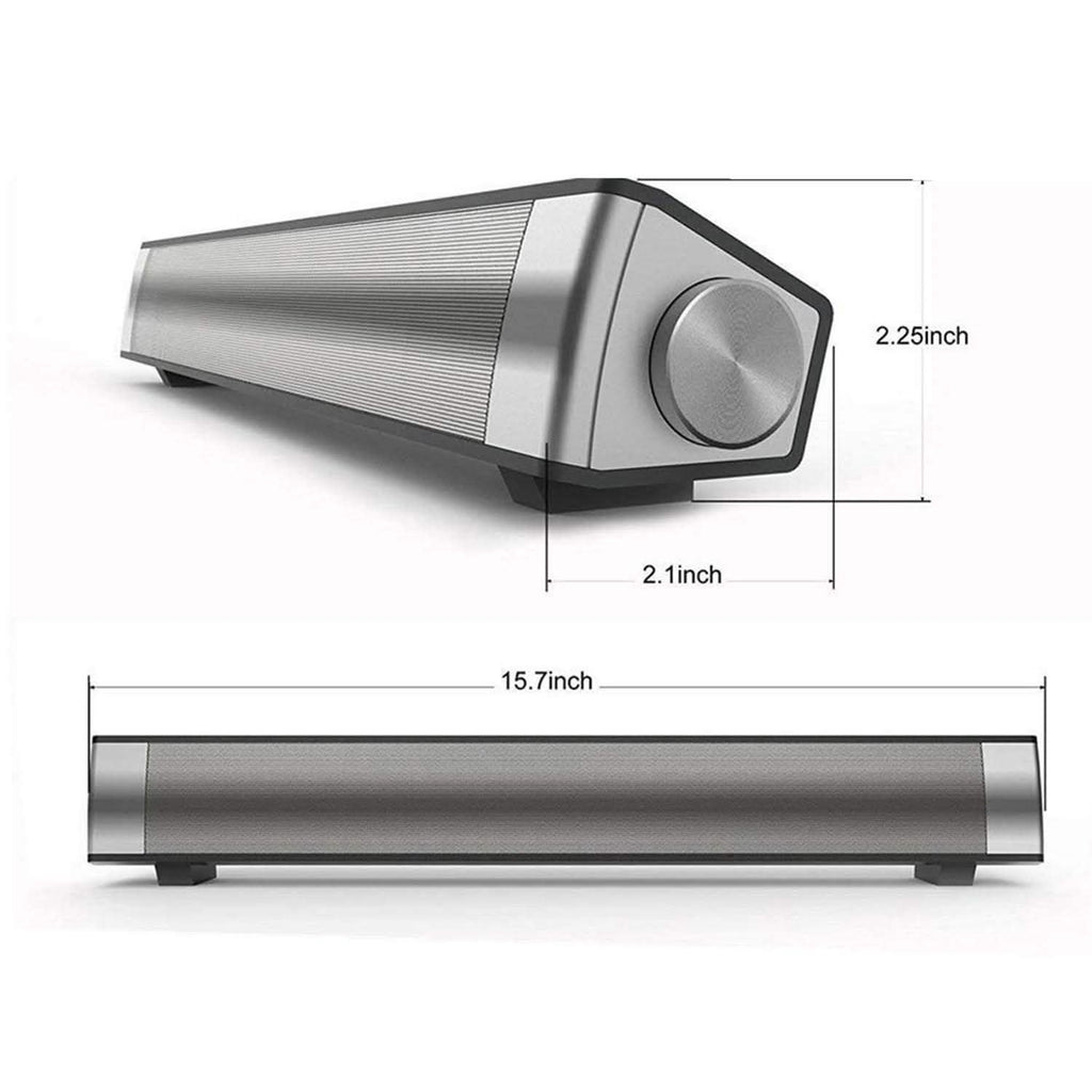 Bluetooth Sound Bar Wired and Wireless Mini Home Theater Audio