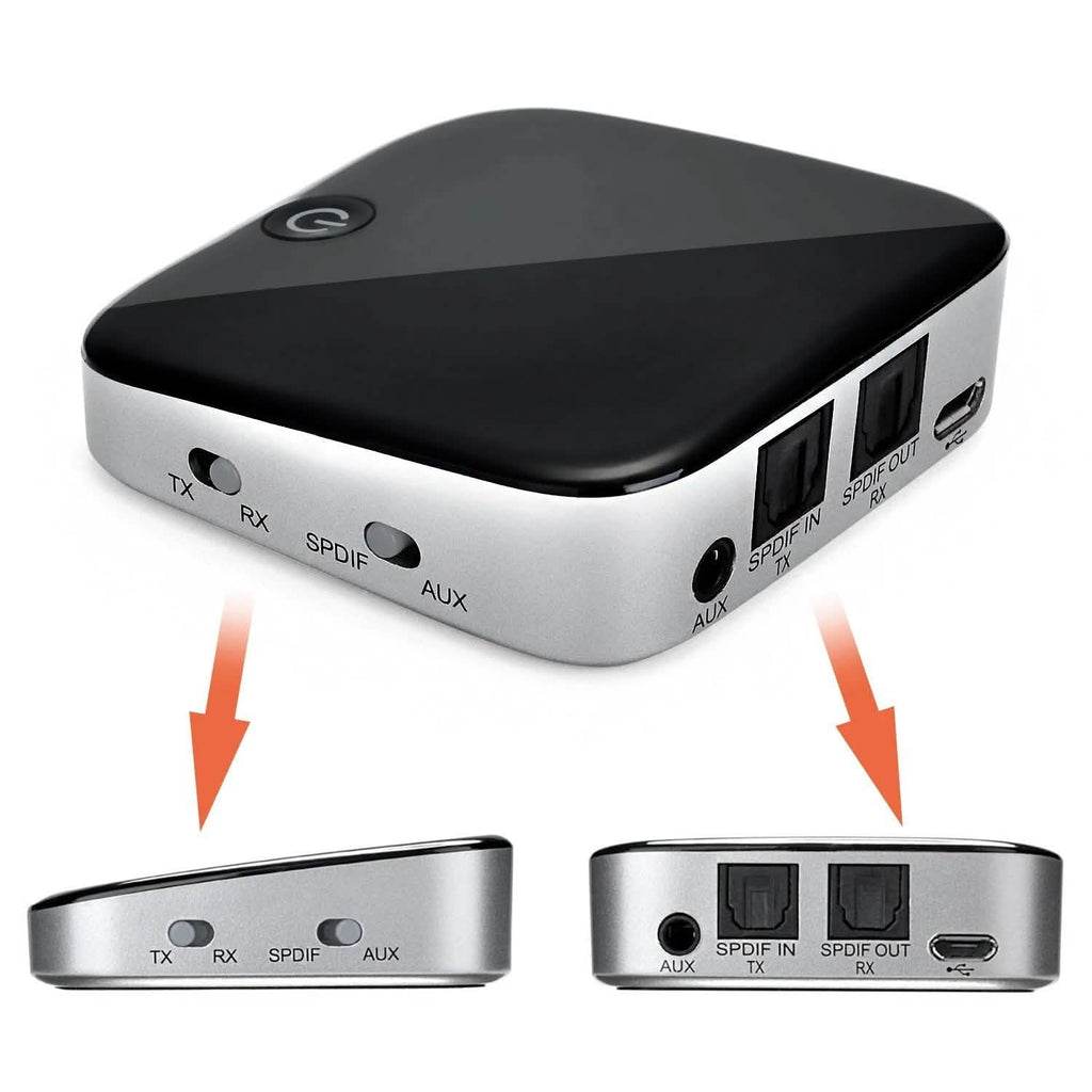 Bluetooth Wireless Audio Transmitter Receiver Adapter Optical Toslink