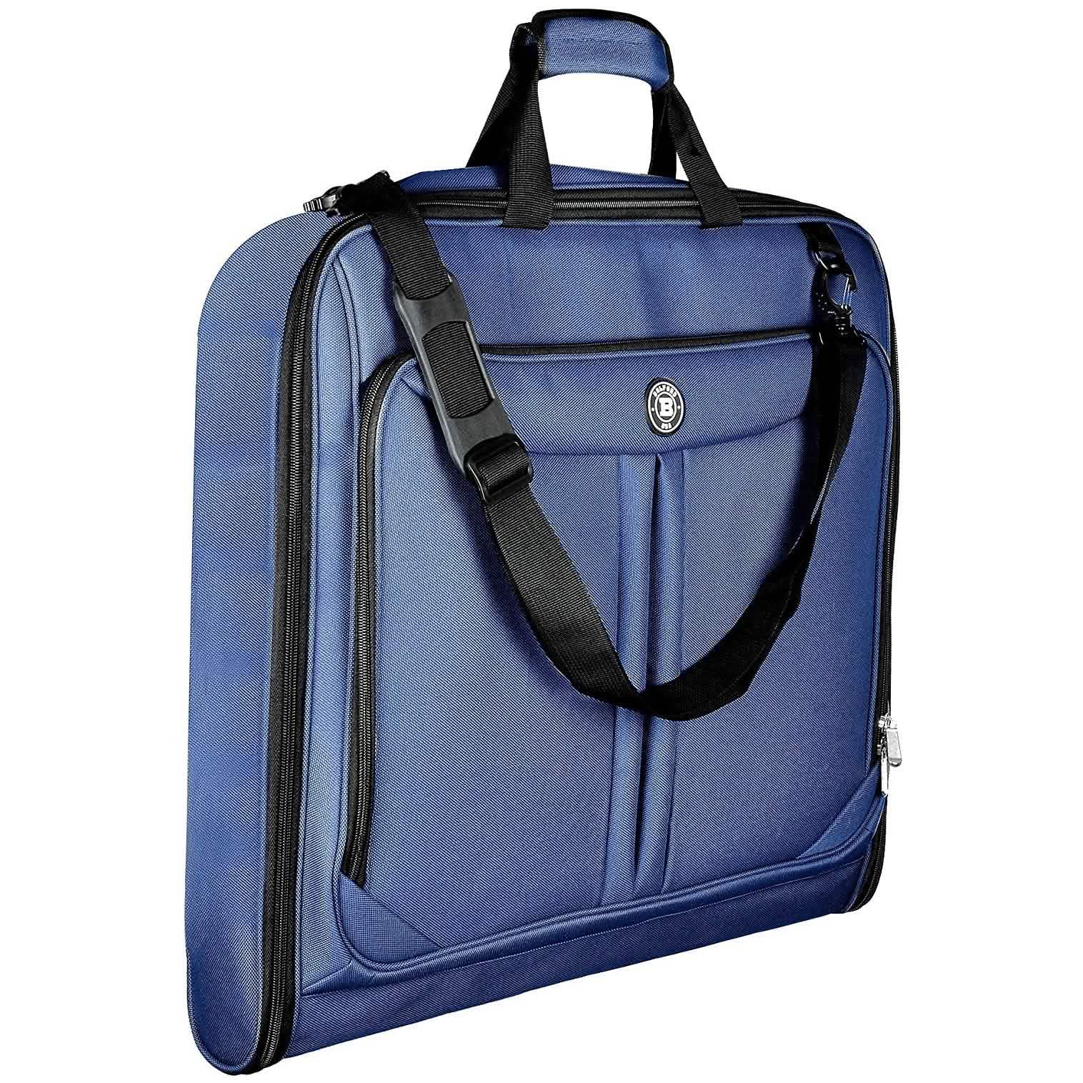 Bolford Housse à vêtements de voyage pour voyages d'affaires avec compartiment rembourré pour ordinateur portable