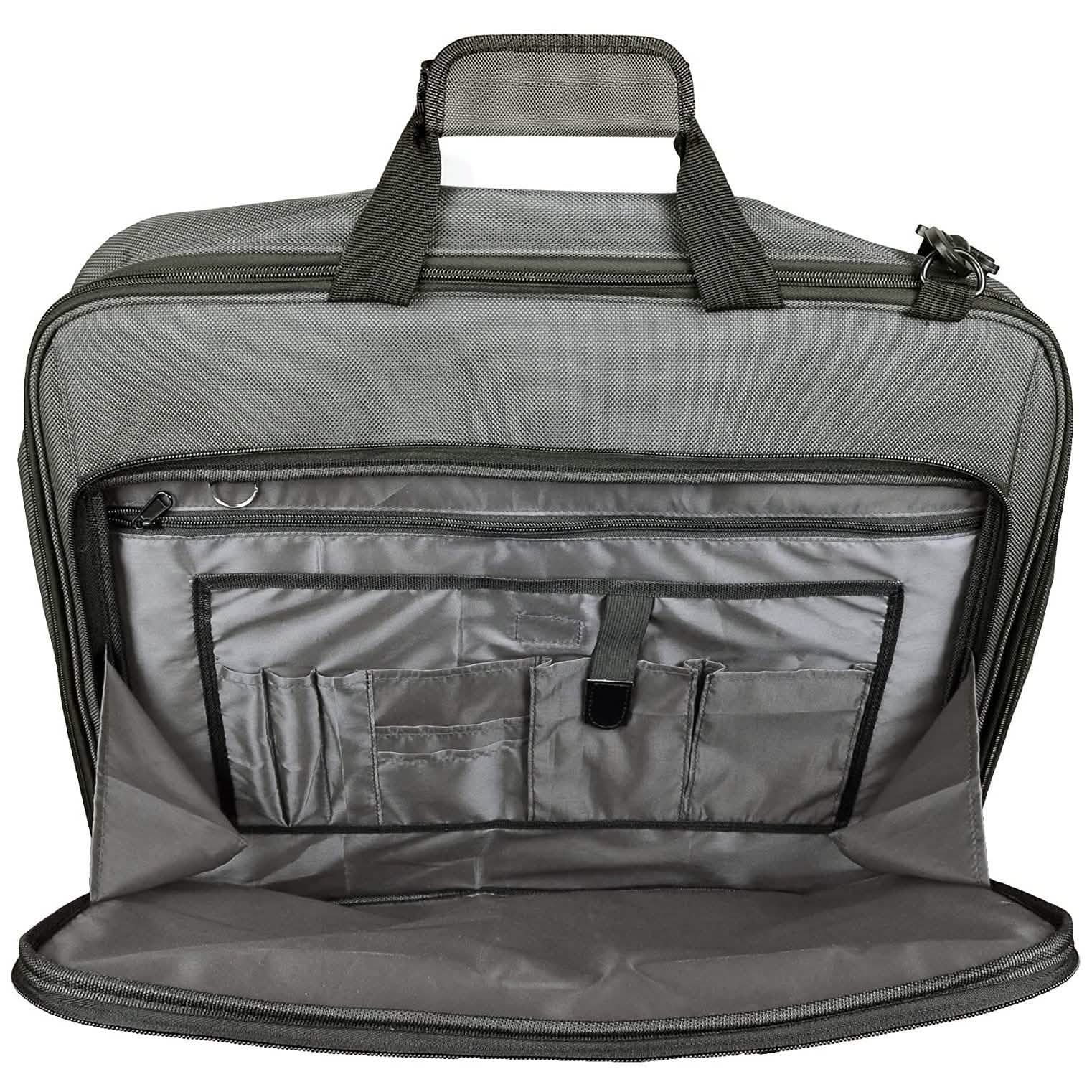 Bolford Housse à vêtements de voyage pour voyages d'affaires avec compartiment rembourré pour ordinateur portable