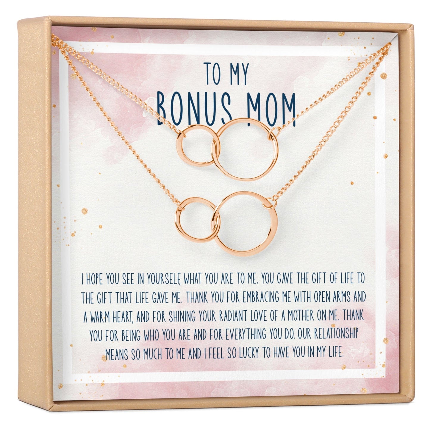 Bonus Mom Necklace, Multiple Styles
