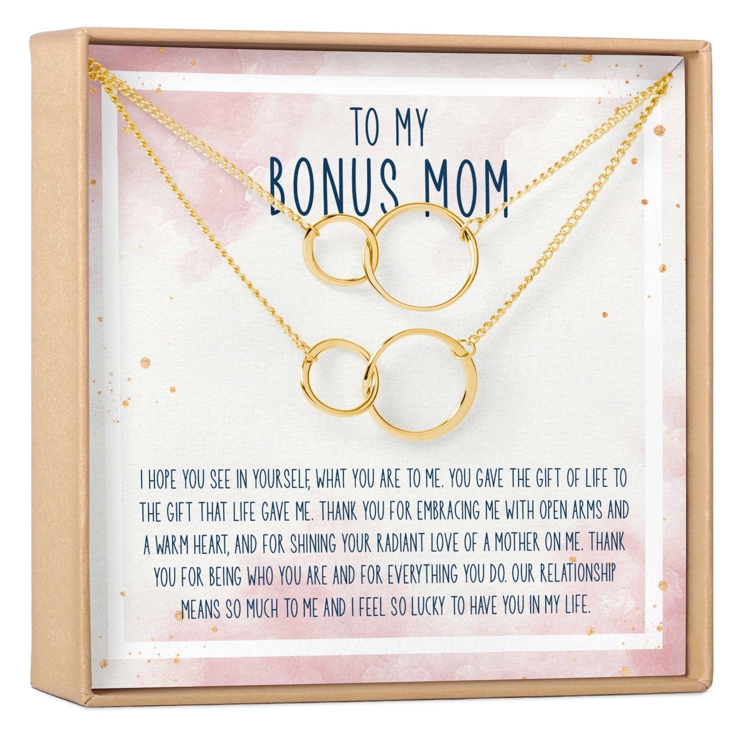 Bonus Mom Necklace, Multiple Styles