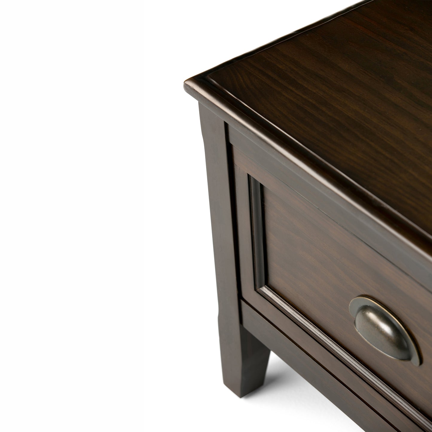 Burlington 42 Inch Wide Solid Wood Entryway Storage Bench with Drawers