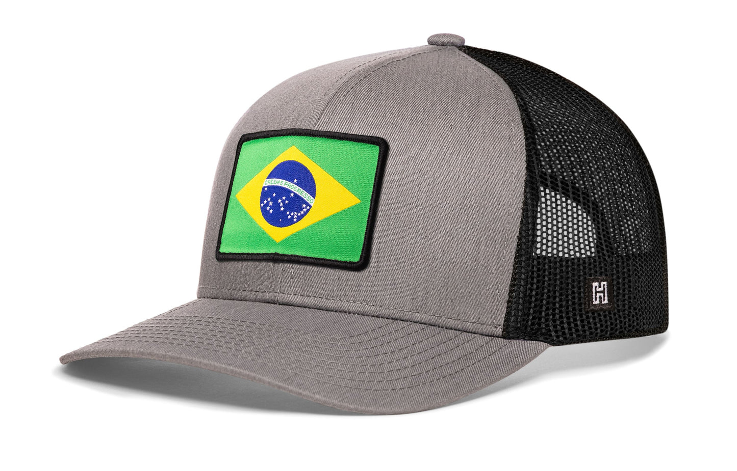 Brazil Flag Trucker Hat  |  Brazilian Snapback