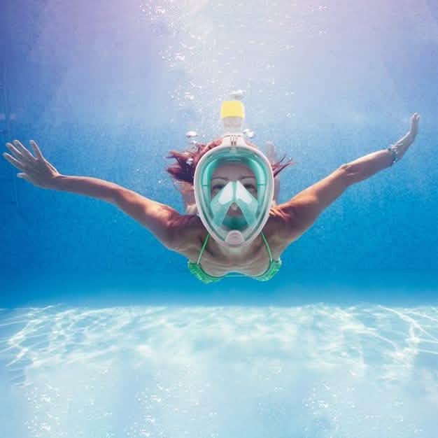 Breathefree GoPro対応シュノーケル＆スキューバマスク