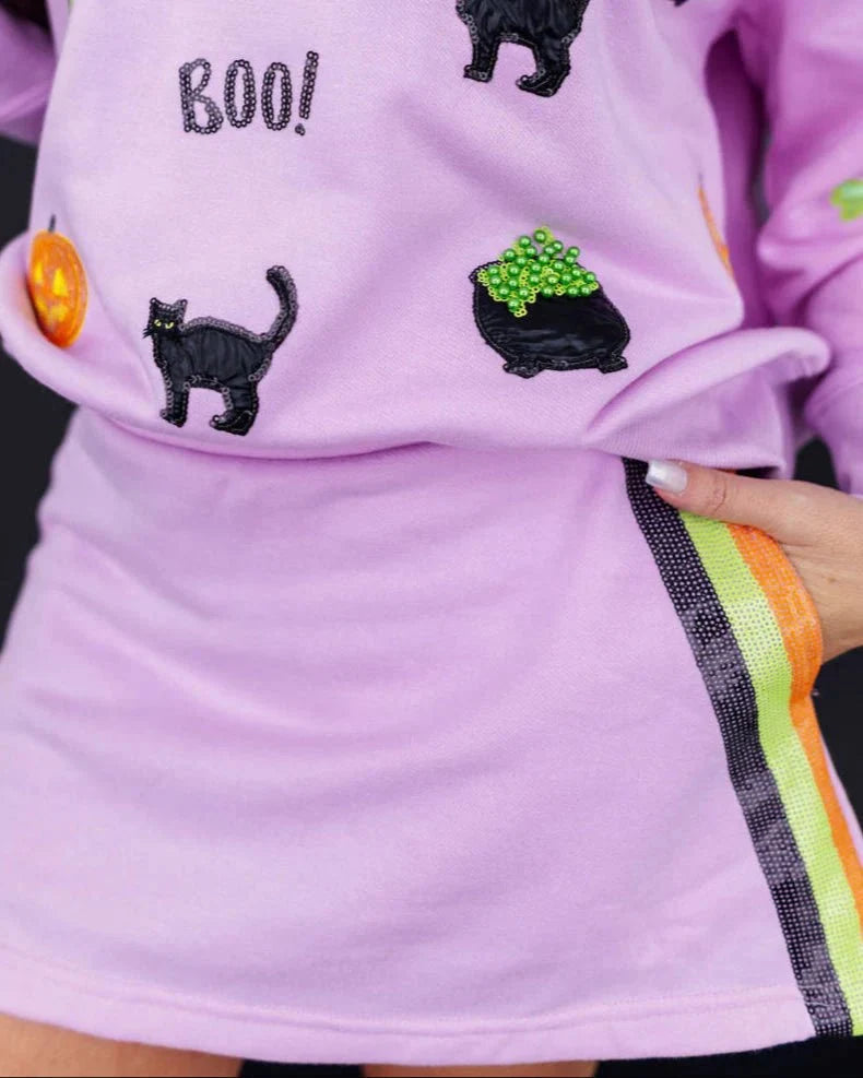Brianna Cannon • Lavender Spooky Season Skort