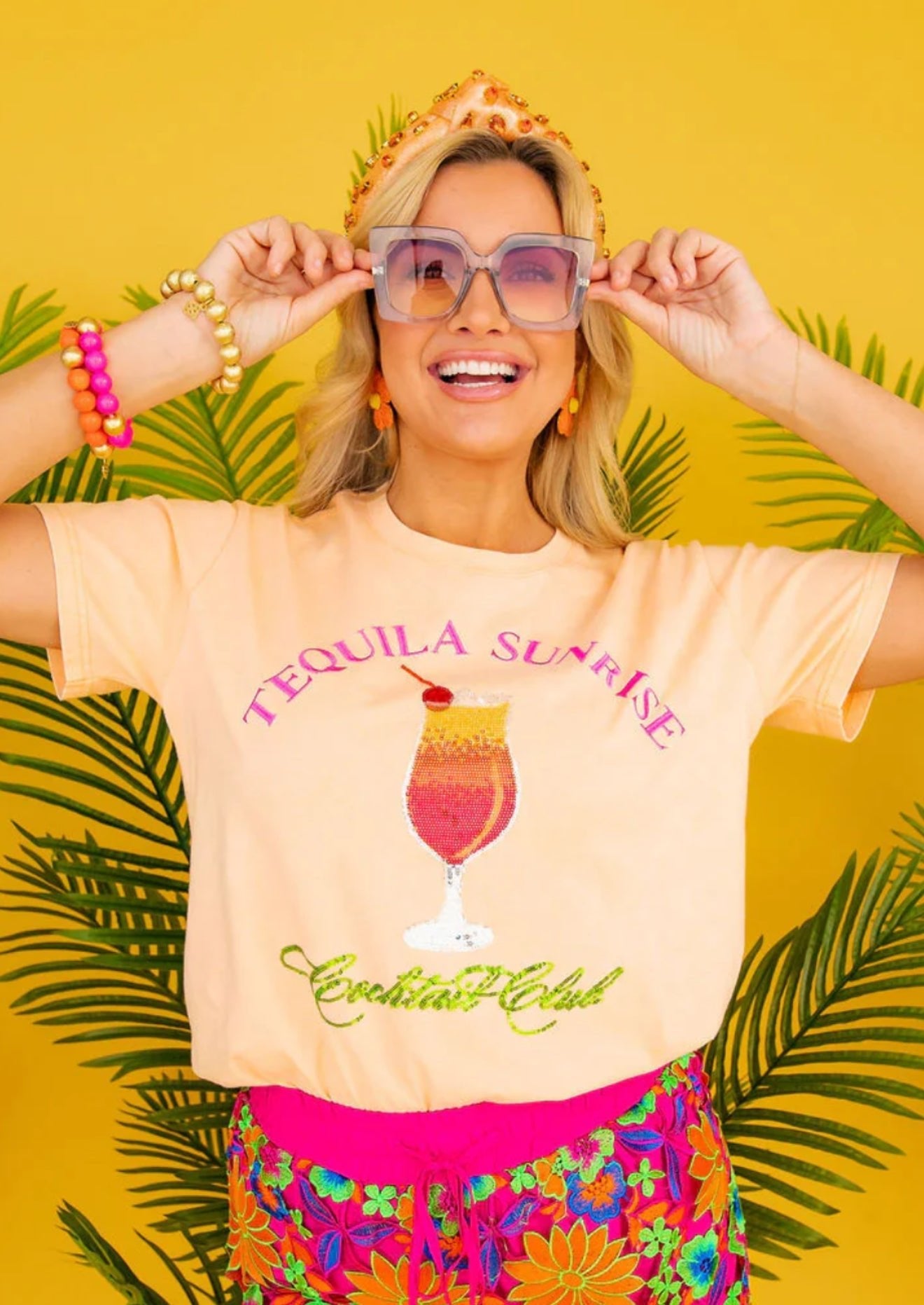 Brianna Cannon - TEQUILA SUNRISE COCKTAIL CLUB TEE