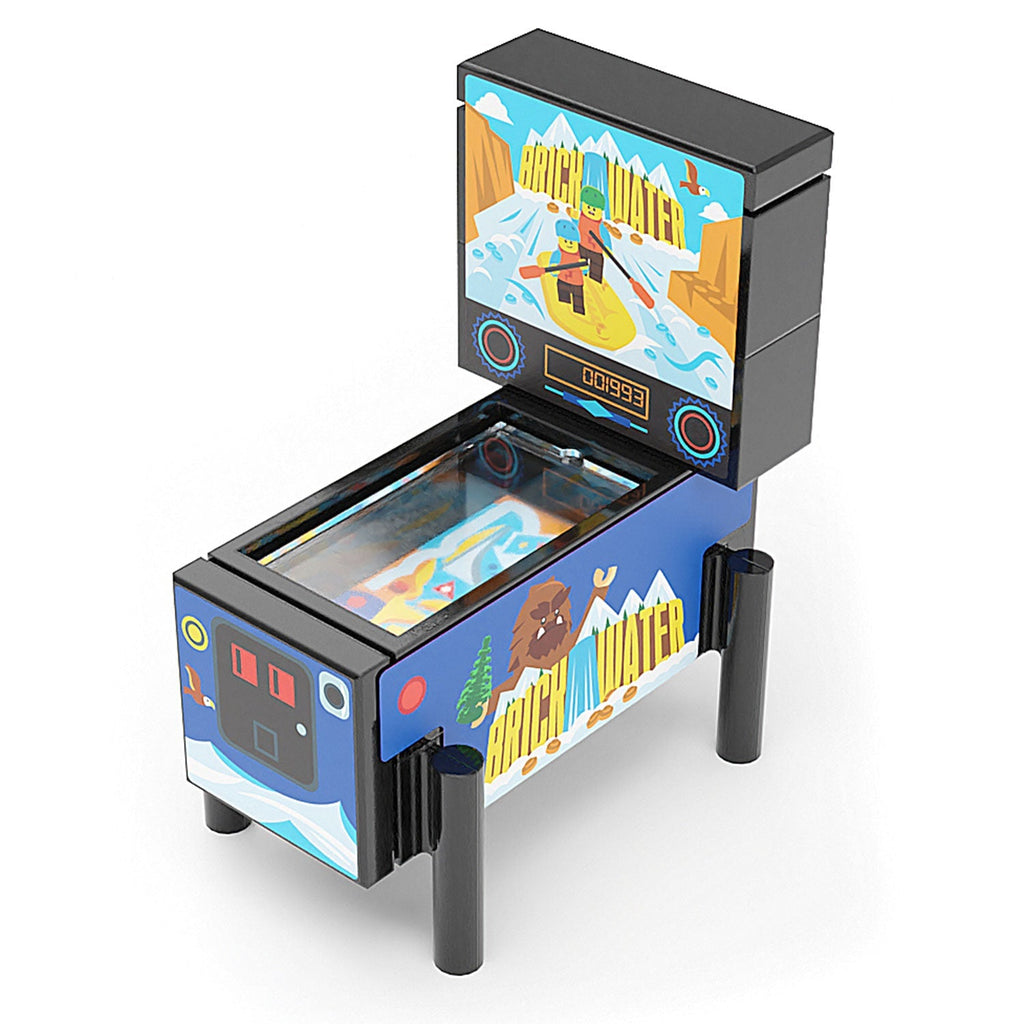 Brick Water Rafting – B3 Customs Kit de construction de flipper d'arcade