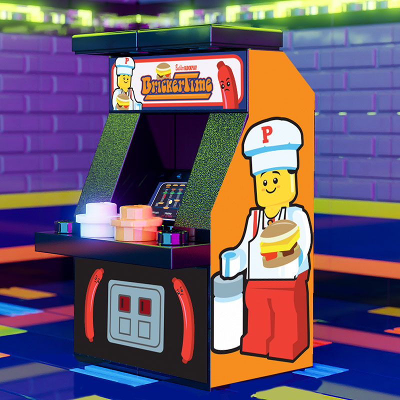 Bricker Time Classic Arcade Machine