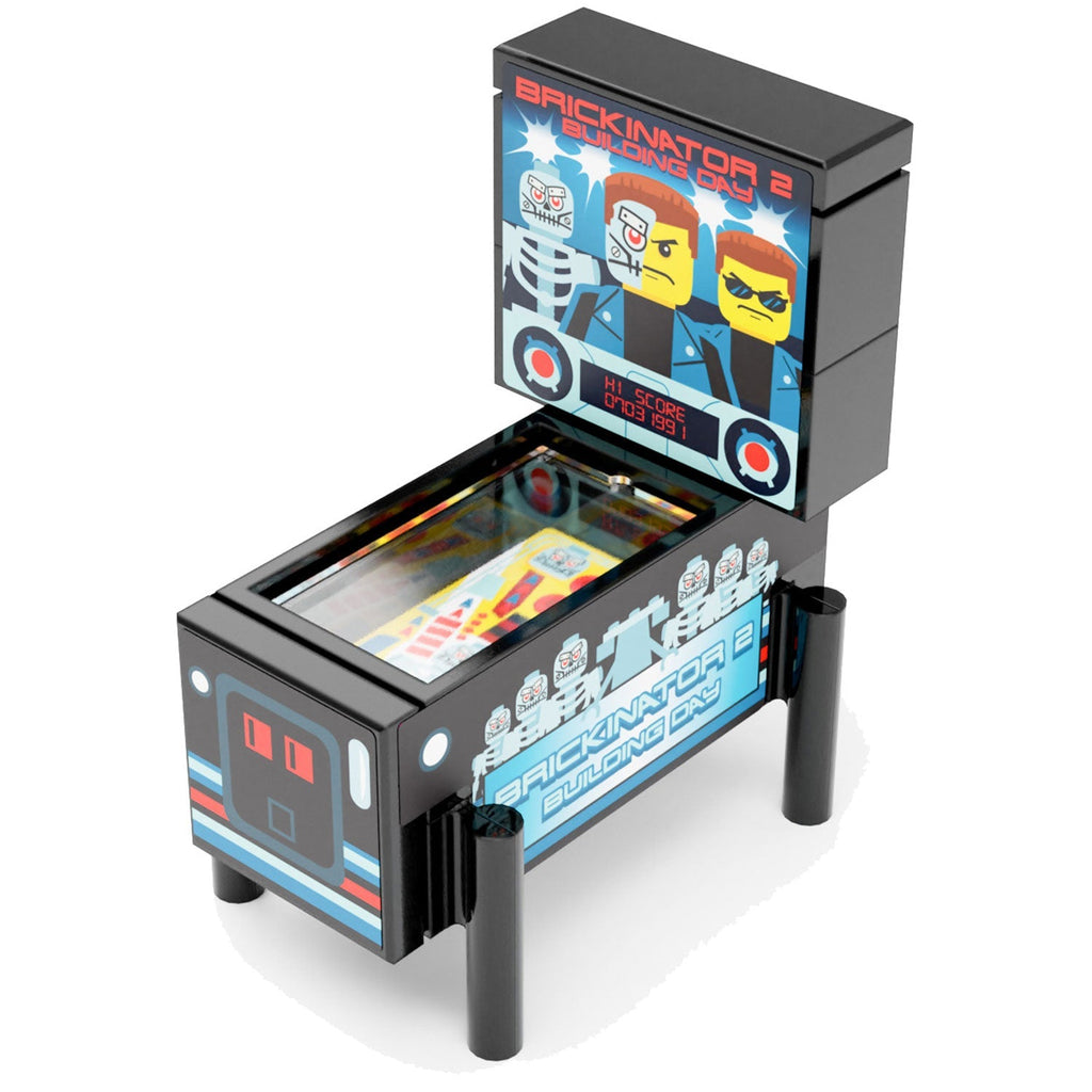ブリッキネーター2：ビルディングデイ - LEGOパーツを使用したB3カスタムズのピンボールアーケードマシン組み立てセット