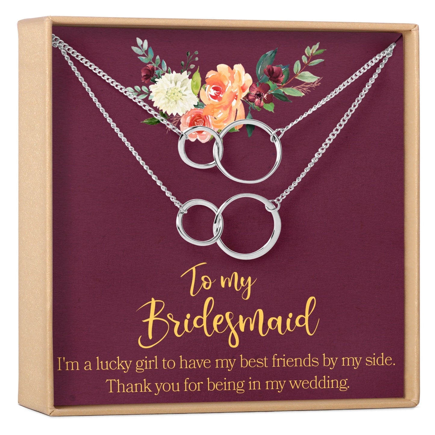Bridesmaids Necklace, Multiple Styles