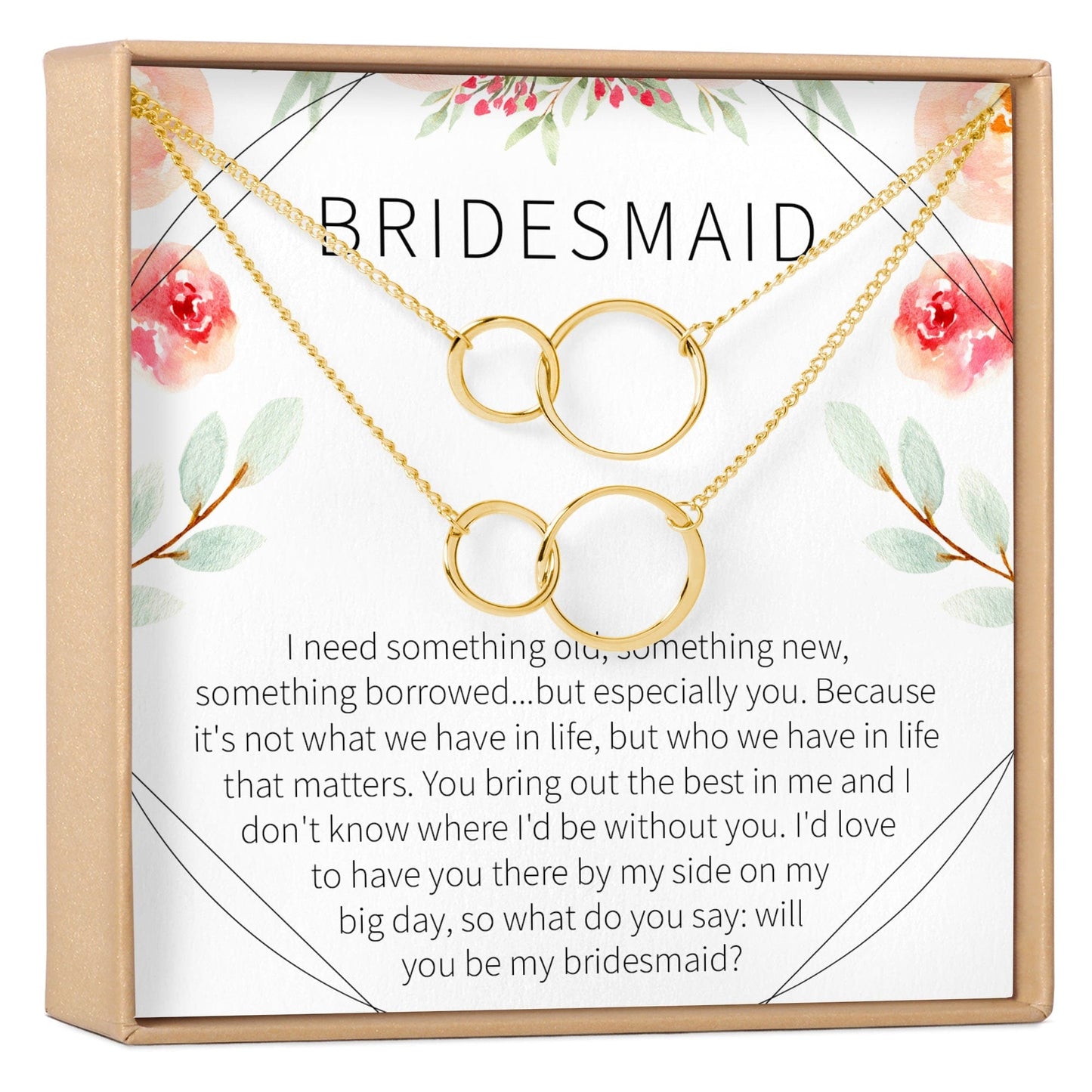 Bridesmaids Necklace, Multiple Styles