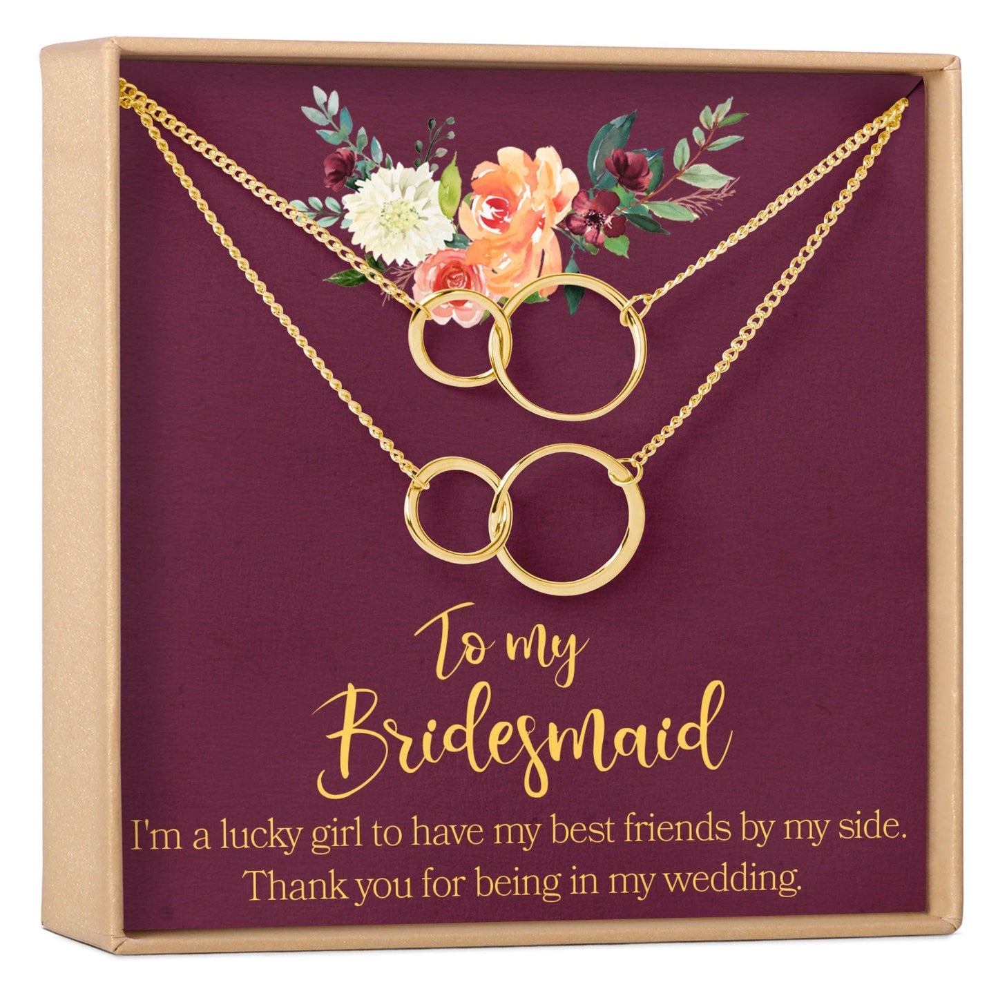Bridesmaids Necklace, Multiple Styles