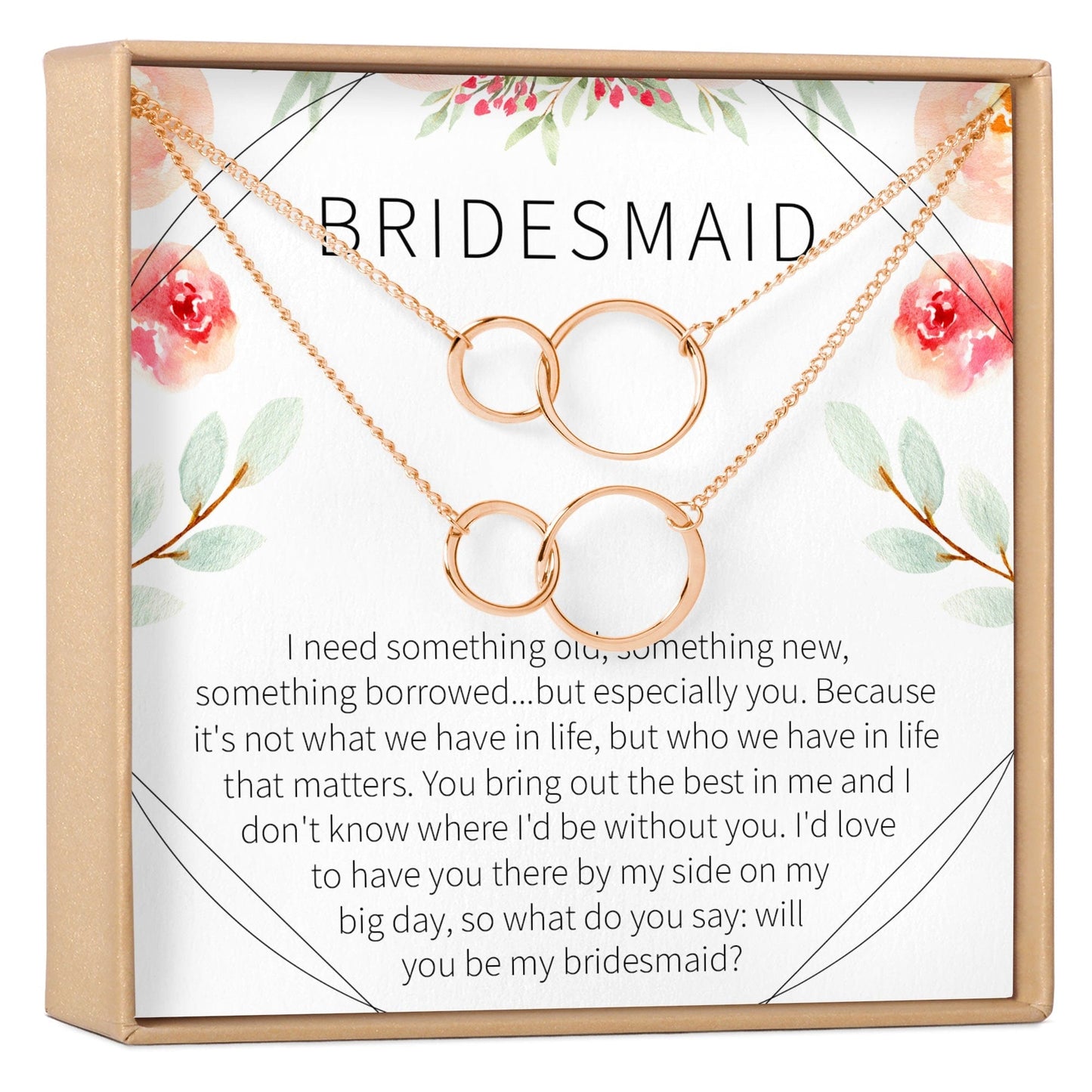 Bridesmaids Necklace, Multiple Styles