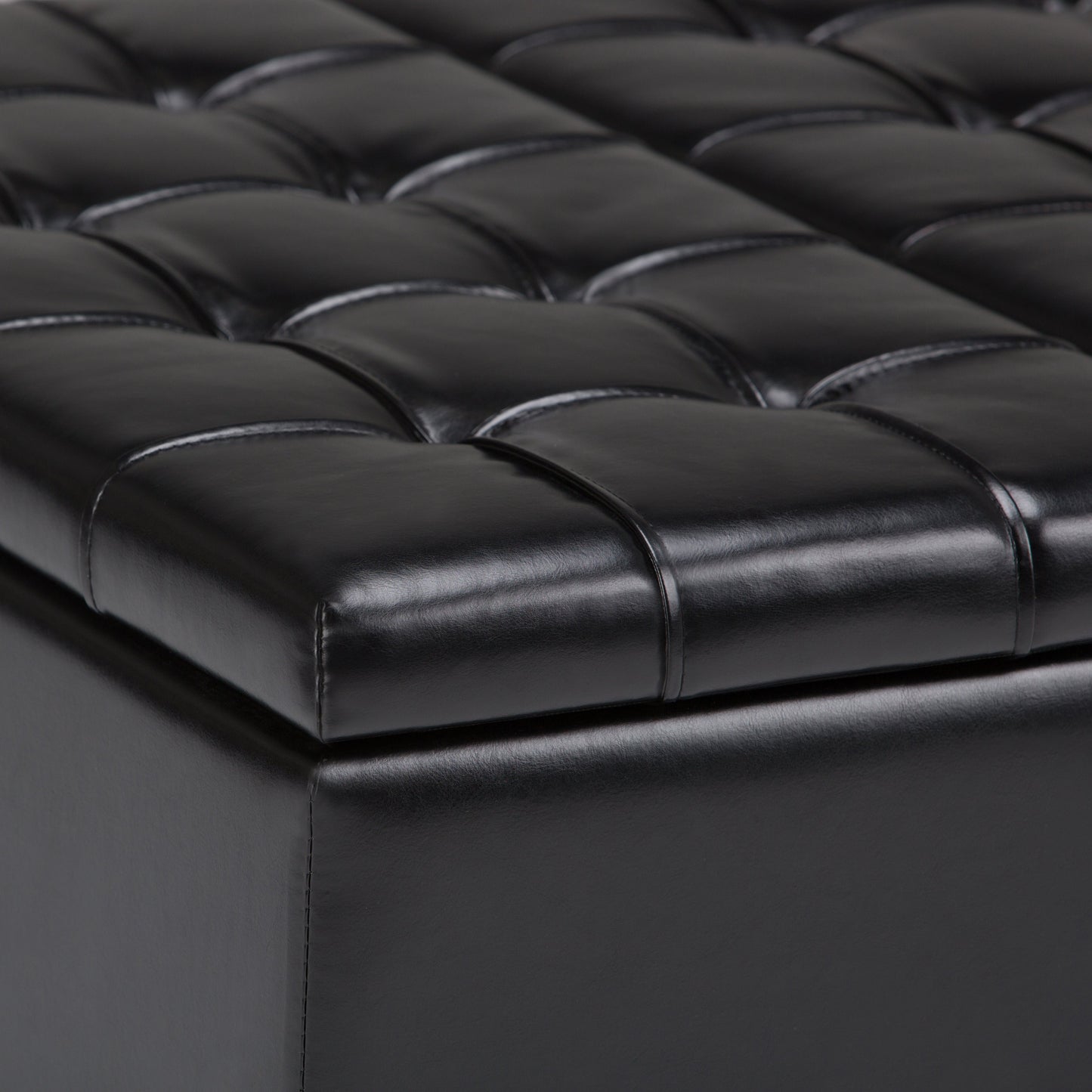 Harrison 36 Inch Wide Coffee Table Storage Ottoman